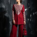 Crimson Binder Fabric Laser Cut 2-Piece