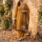 Noor Winter Khaddar Embroidered 3-Piece - Image 3