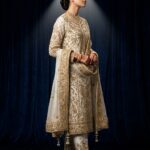 Noor ul Malaika Luxury Hand-Embellished Ensemble - Image 3