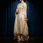 Noor ul Malaika Luxury Hand-Embellished Ensemble - Image 4