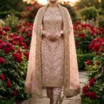 Pink Royal Luxury Eid Formal Ensemble - Image 2