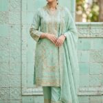 Sequin Embroidered Summer Lawn 3-Piece