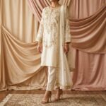 Silk Embroidered 3-Piece Ready To Wear - Image 3